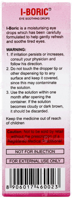 I Boric Eye Drops 10ml