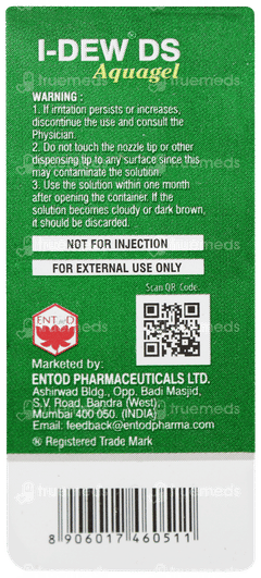 I Dew Ds Aquagel Eye Drops 10ml