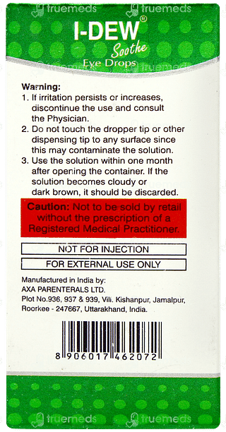 I Dew Soothe Eye Drops 10ml