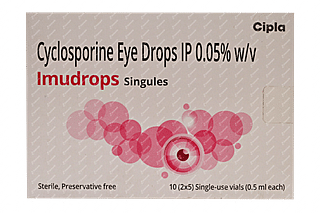 Imudrops Singules 0.5ml Pack Of 5 Eye Drops