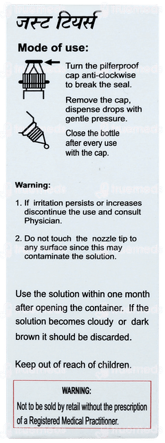 Just Tears Eye Drops 10ml