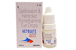 Ketogate 4/3 MG Eye Drops 5 ML