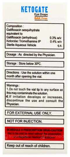 Ketogate Eye Drops 5ml