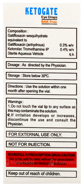 Ketogate Eye Drops 5ml