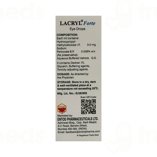 Lacryl Forte Eye Drops 10ml