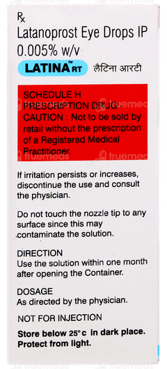 Latina Rt Eye Drops 2.5ml Latina Rt Eye Drops 2.5ml