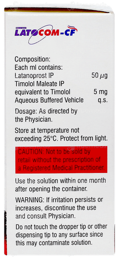 Latocom Cf Eye Drops 2.5ml Latocom Cf Eye Drops 2.5ml