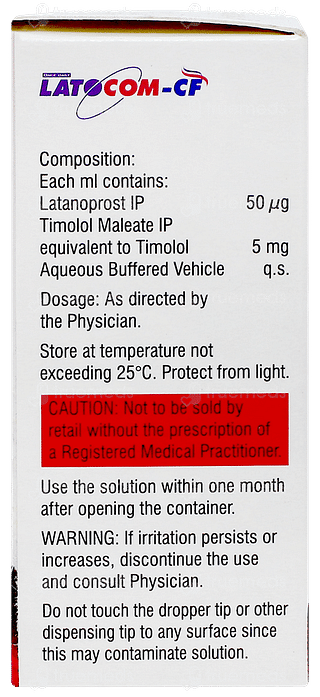 Latocom Cf Eye Drops 2.5ml