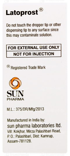 Latoprost Eye Drops 2.5ml Latoprost Eye Drops 2.5ml