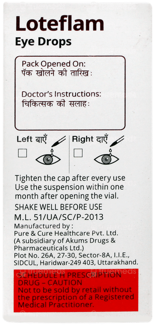 Loteflam Eye Drops 5ml