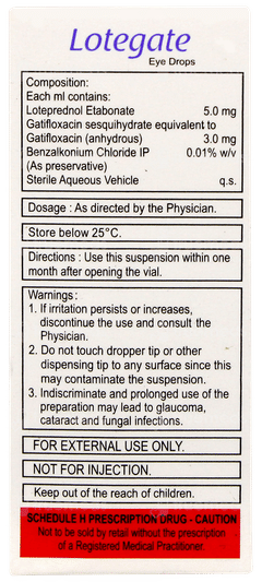 Lotegate Eye Drops 5ml
