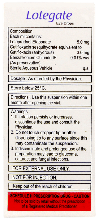 Lotegate Eye Drops 5ml