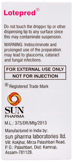 Lotepred Eye Drops 5ml Lotepred Eye Drops 5ml