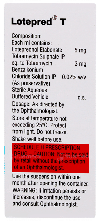 Lotepred T Eye Drops 5ml
