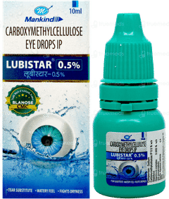 Lubistar 0.5% Eye Drops 10Ml