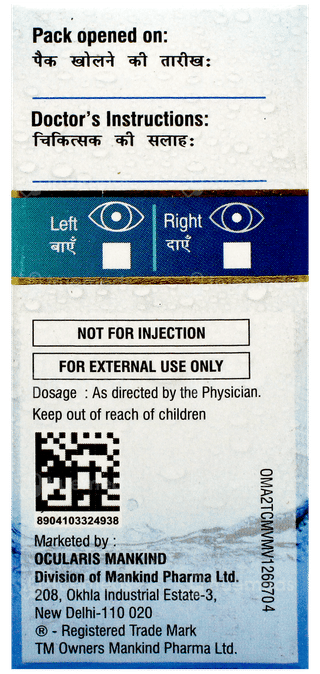 Lubistar 0.5% Eye Drops 10Ml