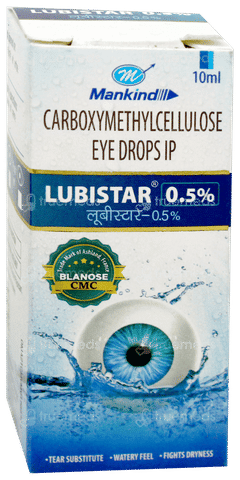 Lubistar 0.5% Eye Drops 10Ml