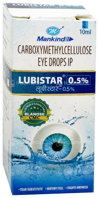 Lubistar 0.5% Eye Drops 10Ml