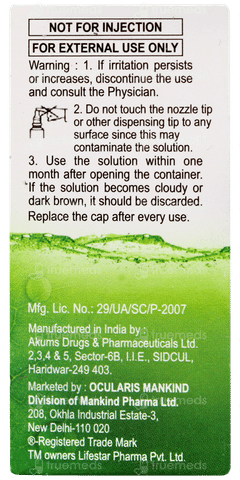 Lubistar 1% Eye Drops 10ml