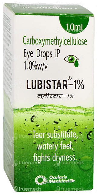 Lubistar 1% Eye Drops 10ml