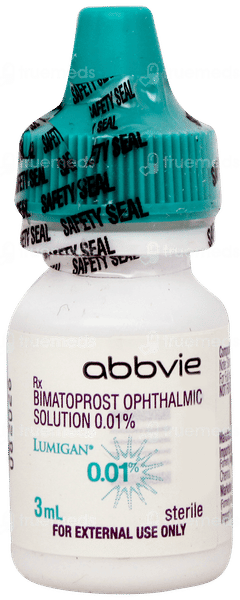 Lumigan 0.01% Eye Drops 3ml