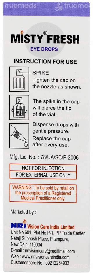 Misty Fresh Eye Drops 10ml