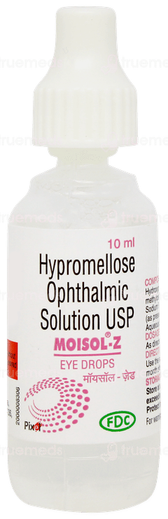 Moisol Z Eye Drops 10ml Moisol Z Eye Drops 10ml