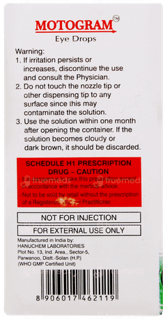 Motogram Eye Drops 5ml