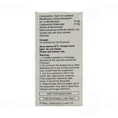 Moxiblu Lx Eye Drops 5ml Moxiblu Lx Eye Drops 5ml