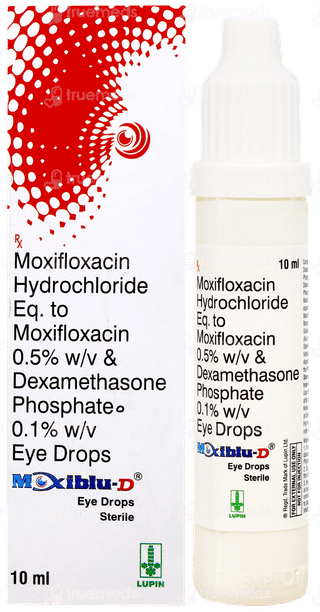 Moxiblu D Eye Drops 10ml