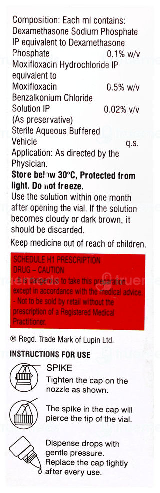 Moxiblu D Eye Drops 10ml