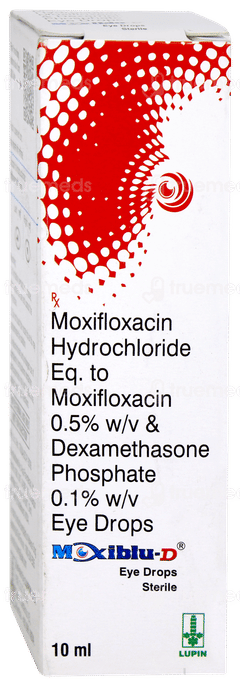 Moxiblu D Eye Drops 10ml