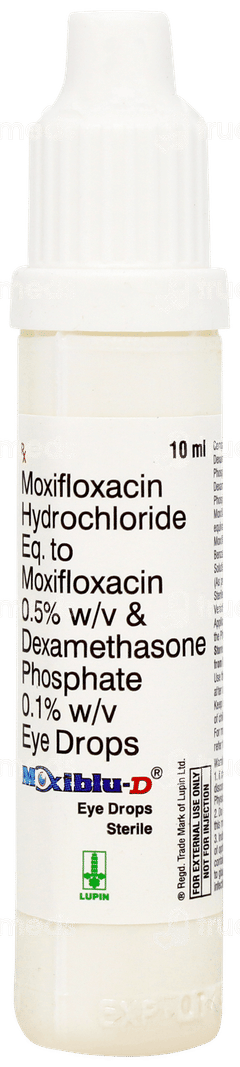Moxiblu D Eye Drops 10ml