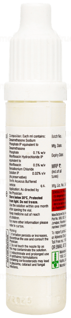 Moxiblu D Eye Drops 10ml