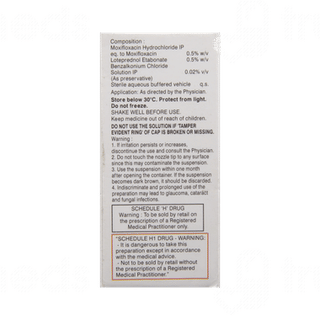 Moxiblu Lp Eye Drops 5ml