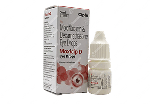 Moxicip D Eye Drops 5ml