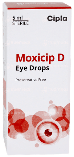 Moxicip D Eye Drops 5ml Moxicip D Eye Drops 5ml