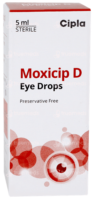 Moxicip D Eye Drops 5ml