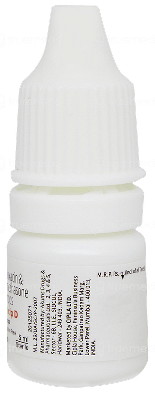 Moxicip D Eye Drops 5ml