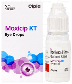 Moxicip Kt Eye Drops 5ml Moxicip Kt Eye Drops 5ml