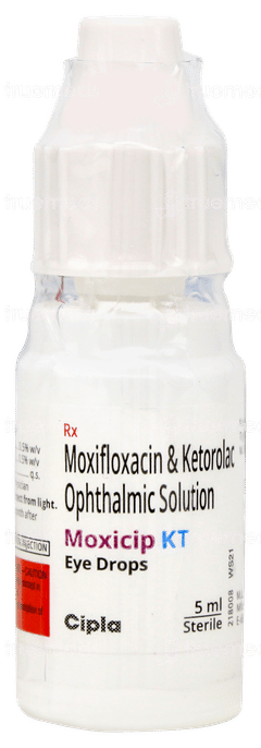 Moxicip Kt Eye Drops 5ml