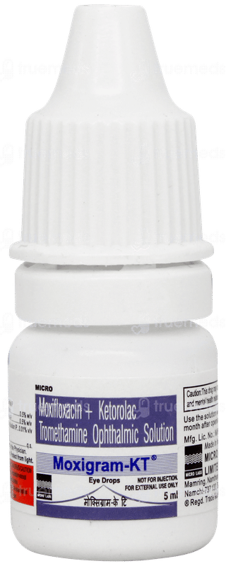 Moxigram Kt Eye Drops 5ml