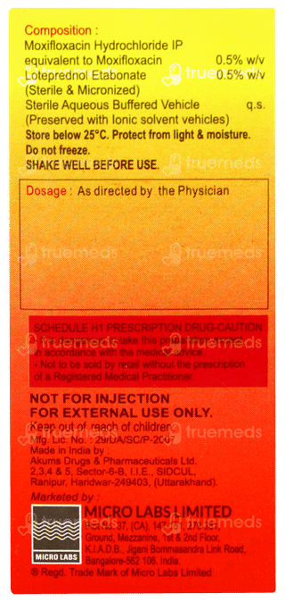 Moxigram Lx Eye Drops 5ml