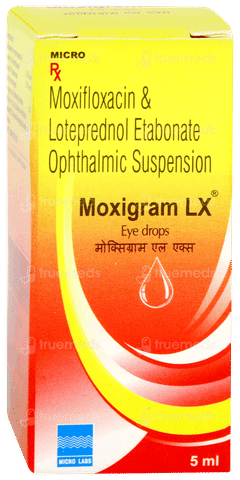 Moxigram Lx Eye Drops 5ml Moxigram Lx Eye Drops 5ml