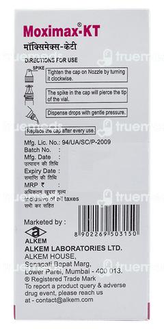Moximax Kt Eye Drops 10ml