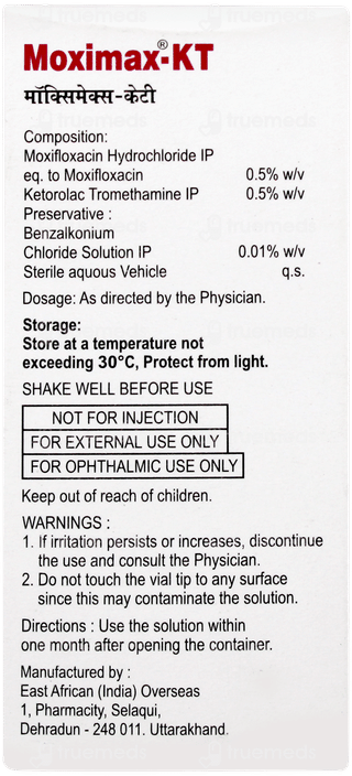 Moximax Kt Eye Drops 10ml