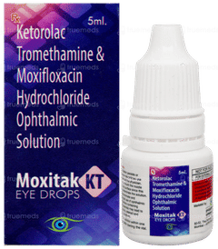 Moxitak Kt Eye Drops 5Ml Moxitak Kt Eye Drops 5Ml