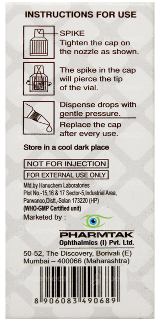 Moxitak Kt Eye Drops 5Ml