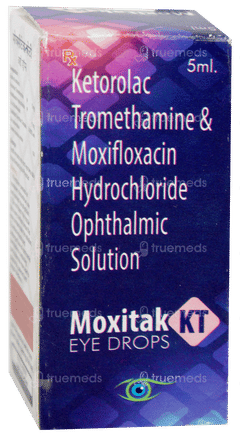 Moxitak Kt Eye Drops 5Ml