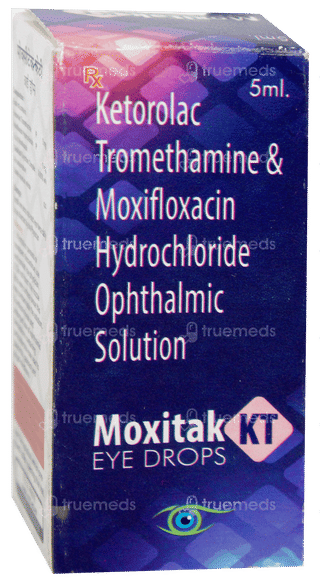 Moxitak Kt Eye Drops 5Ml
